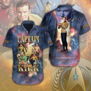 Star Trek Band Short Sleeve Button-Down Shirt – NGHIAVT 2546.3