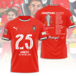 Portugal National Football Team 3D Apparel – NGHIAVT 2686