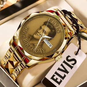 Elvis Presley Alloy Luxury Quartz Watch - NGHIAVT 3002