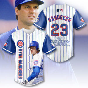 Chicago Cubs x Ryne Sandberg Baseball Jersey - NGHIAVT 3370