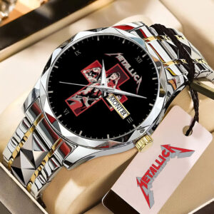 Metallica Alloy Luxury Quartz Watch - NGHIAVT 3377