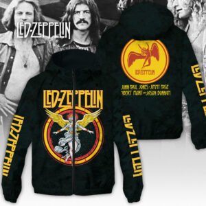 Led Zeppelin 3D Windbreaker Jacket - NGHIAVT3561.1
