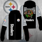 Pittsburgh Steelers 3D Windbreaker Jacket - NGHIAVT3913