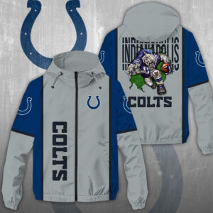 Indianapolis Colts 3D Windbreaker Jacket - NGHIAVT3915