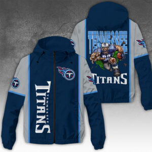 Tennessee Titans 3D Windbreaker Jacket - NGHIAVT3917