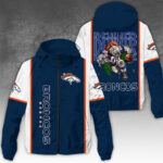 Denver Broncos 3D Windbreaker Jacket - NGHIAVT3918