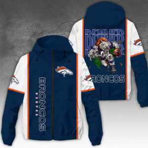 Denver Broncos 3D Windbreaker Jacket - NGHIAVT3918
