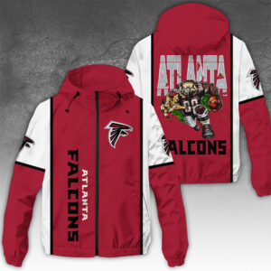 Atlanta Falcons 3D Windbreaker Jacket - NGHIAVT3930