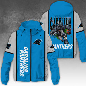 Carolina Panthers 3D Windbreaker Jacket - NGHIAVT3931