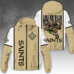 New Orleans Saints 3D Windbreaker Jacket - NGHIAVT3932