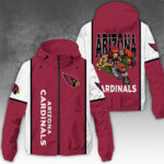 Arizona Cardinals 3D Windbreaker Jacket - NGHIAVT3934