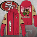 San Francisco 49ers 3D Windbreaker Jacket - NGHIAVT3936