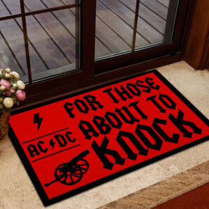 AC/DC Custom Doormat - NGHIAVT4005