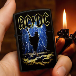 AC/DC Zippo Lighter Case (No Insert) - NGHIAVT4010