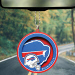 Buffalo Bills Custom shape 2-sided Acrylic Car Ornament - NGHIAVT4038