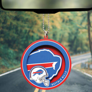 Buffalo Bills Custom shape 2-sided Acrylic Car Ornament - NGHIAVT4038