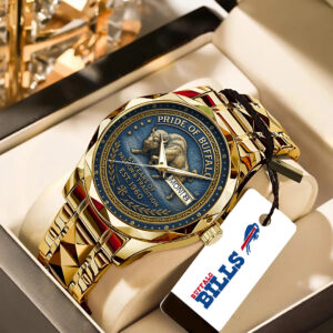 Buffalo Bills Alloy Luxury Quartz Watch - NGHIAVT4039