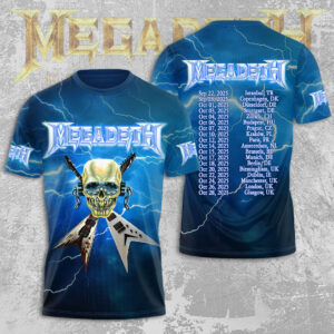 Megadeth 3D Apparel - NGHIAVT5023