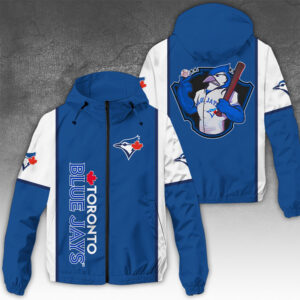 Toronto Blue Jays 3D Windbreaker Jacket - NGHIAVT5057