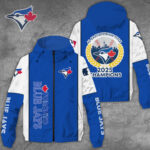 Toronto Blue Jays 3D Windbreaker Jacket - NGHIAVT5058