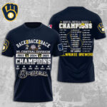 Milwaukee Brewers 3D Apparel - NGHIAVT5065