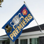 Brisbane Lions 2025 3D Double-side House Flag - NGHIAVT5078