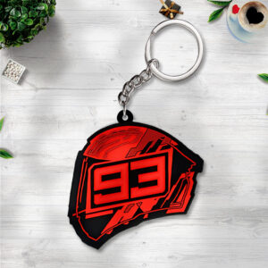 Ducati Lenovo Team x Marc Márquez 2025 Custom Shape 2-sided Keychain - NGHIAVT5100