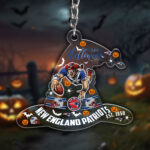 New England Patriots Custom Shape 1-side Printed Acrylic Keychain – HOATT12985