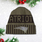 New England Patriots 2025 Salute to Service Beanie Hat - TANTN16568