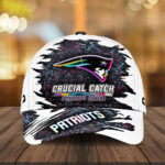 New England Patriots x Crucial Catch Intercept Cancer Classic Cap - MAITM12968
