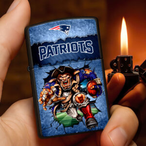 New England Patriots Zippo Lighter Case (No Insert) - HOATT13331