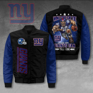 New York Giants 3D Bomber Jacket - HOATT12819