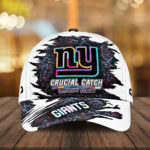 New York Giants x Crucial Catch Intercept Cancer Classic Cap - MAITM12970