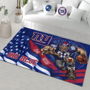 New York Giants Rectangular Rug - HOATT13173