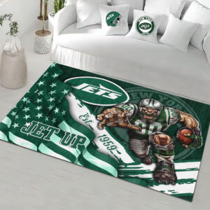 New York Jets Rectangular Rug - HOATT13174