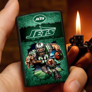 New York Jets Zippo Lighter Case (No Insert) - HOATT13334