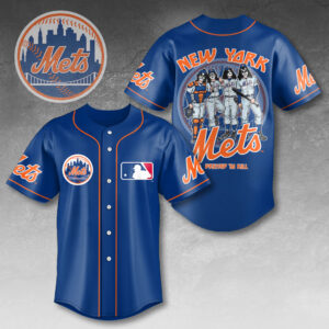 New York Mets x KISS Baseball Jersey - HOATT13416