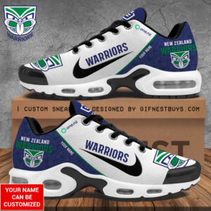 Personalized New Zealand Warriors Air Max Shoes - TANTN 7540