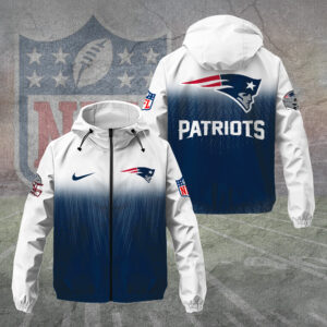 New England Patriots 3D Windbreaker Jacket - TANTN15758