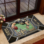 New Orleans Saints Custom Doormat - HOATT12630