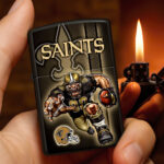 New Orleans Saints Zippo Lighter Case (No Insert) - HOATT13018