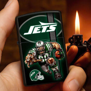 New York Jets Zippo Lighter Case (No Insert) - HOATT13020