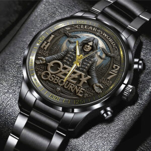 Ozzy Osbourne Black Stainless Steel Watch - TMTHU1039