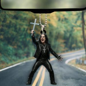 Ozzy Osbourne Custom Shape 1-sided Acrylic Car Ornament - TMTHU696