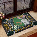Oakland Athletics Custom Doormat - HOATT13090