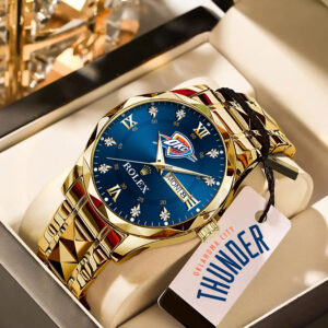 Oklahoma City Thunder 2025 NBA Champions x Rolex Alloy Luxury Quartz Watch - MAITM 11912