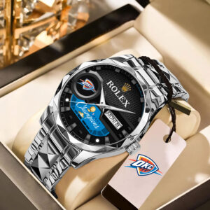Oklahoma City Thunder 2025 NBA Champions x Rolex Alloy Luxury Quartz Watch - MAITM 12023