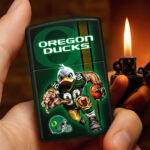 Oregon Ducks Football Zippo Lighter Case (No Insert) - HOATT13307