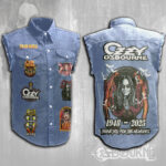 Ozzy Osbourne 3D Lightweight Sleeveless Denim Shirt - MAITM 12443