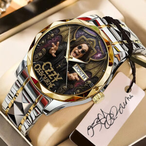 Ozzy Osbourne Alloy Luxury Quartz Watch - GNE4493